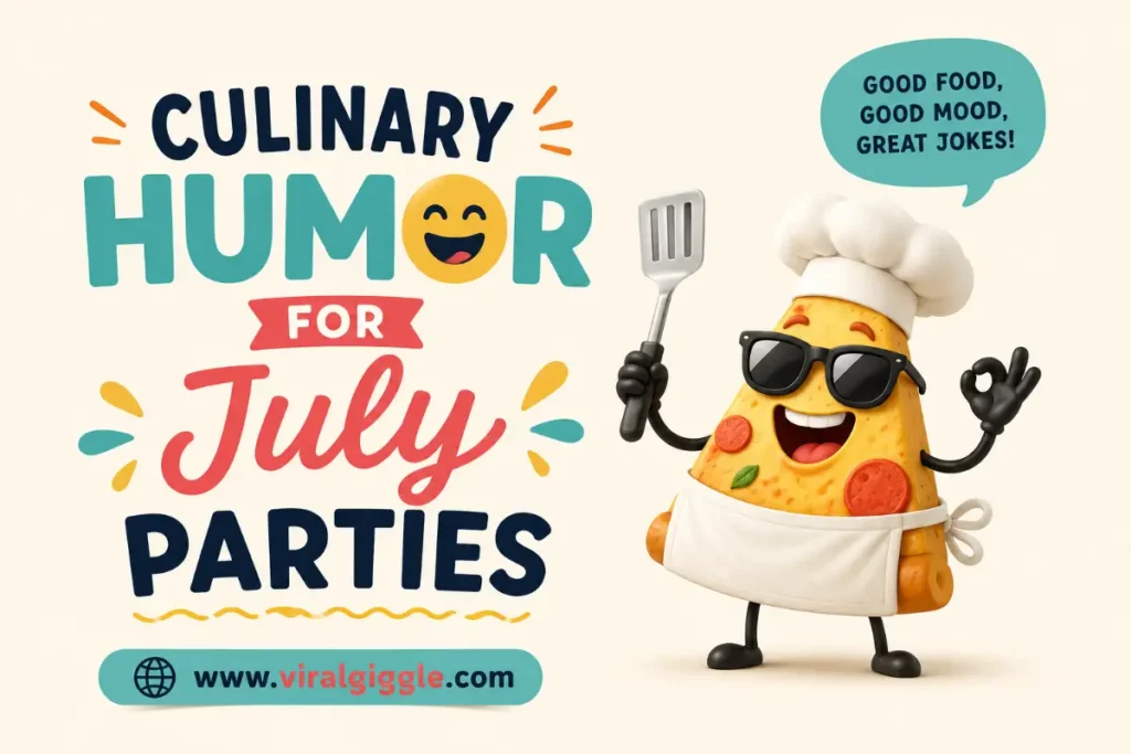 Culinary Humor for July Parties