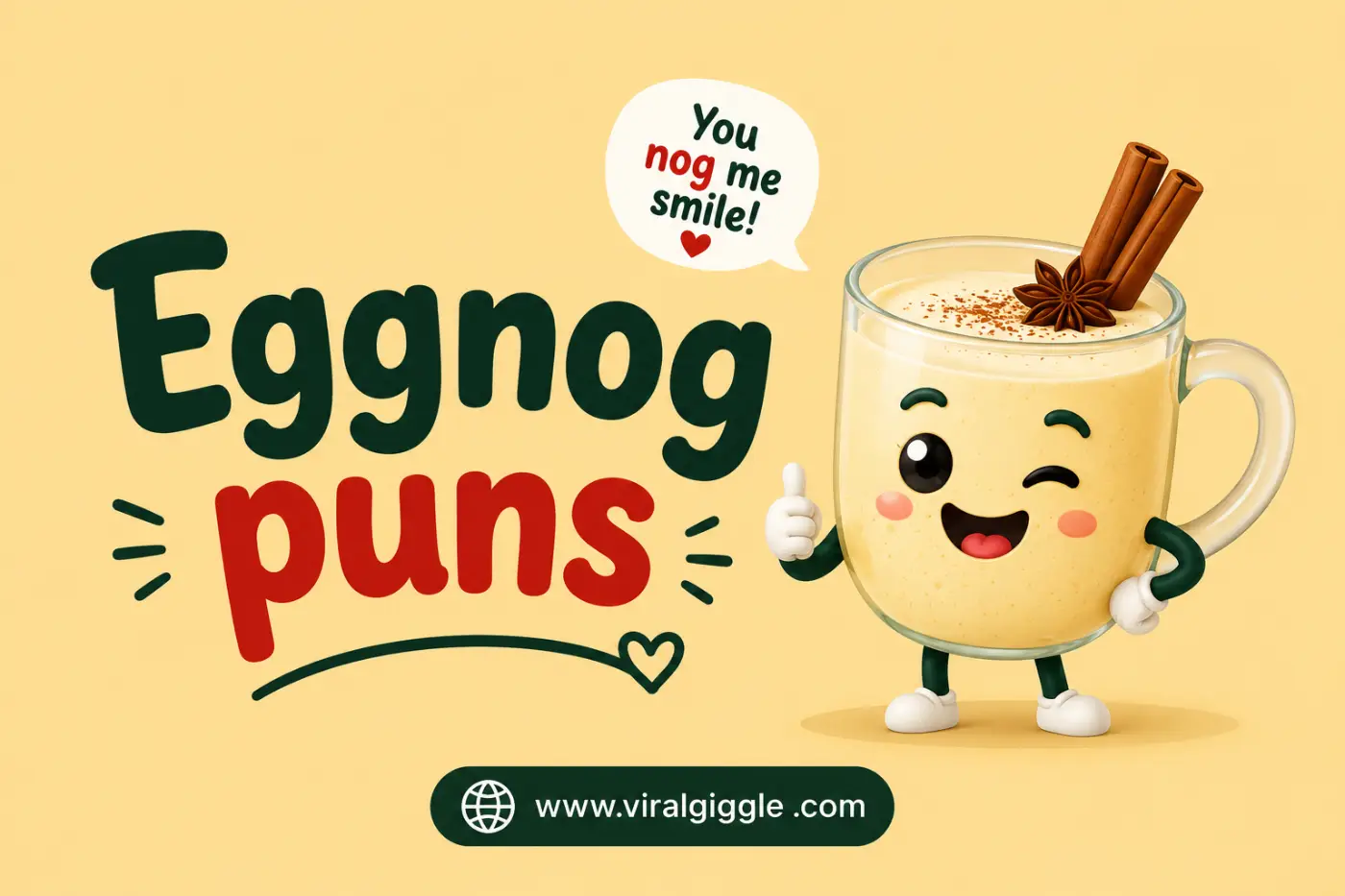Eggnog Puns