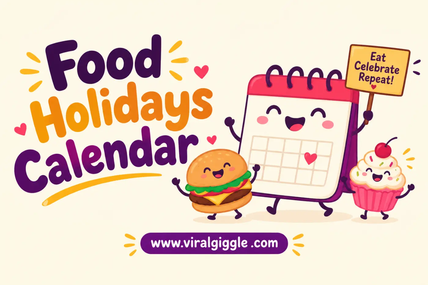Food Holidays Calendar