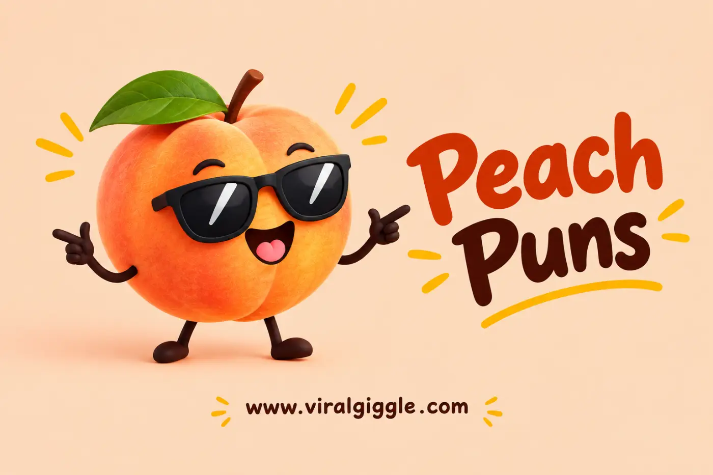 Peach Puns